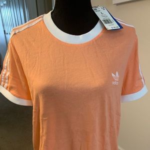 Adidas three stripe tee